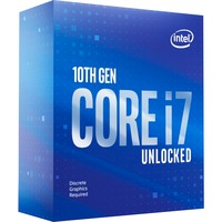 Core i7 10700KF processore 3,8 GHz 16 MB Cache intelligente Scatola Core i7 10700KF processore 3,8 GHz 16 MB Cache intelligente Scatola