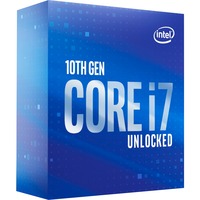 Core i7 10700K processore 3,8 GHz 16 MB Cache intelligente Scatola Core i7 10700K processore 3,8 GHz 16 MB Cache intelligente Scatola