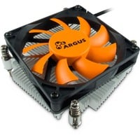 Inter-Tech Argus T-200 Processore Refrigeratore 8 cm Nero, Arancione, raffreddamento CPU Refrigeratore, 8 cm, 600 Giri/min, 1800 Giri/min, 26 dB, 30,58 m³/h