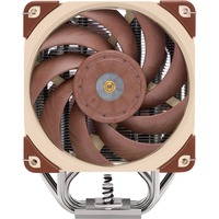 Noctua NH-U12A sistema di raffreddamento per computer Processore Refrigeratore 12 cm Beige, Marrone, Argento 1 pz, raffreddamento CPU Refrigeratore, 12 cm, 450 Giri/min, 2000 Giri/min, 22,6 dB, 102,1 m³/h
