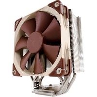 Noctua NH-U12S sistema di raffreddamento per computer Processore Refrigeratore 12 cm Marrone, Acciaio inossidabile, raffreddamento CPU Refrigeratore, 12 cm, 1500 Giri/min, 22,4 dB, 93,4 m³/h, Marrone, Acciaio inossidabile, Vendita al dettaglio