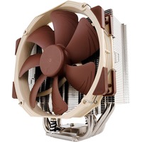 Noctua NH-U14S sistema di raffreddamento per computer Processore Refrigeratore 12 cm Marrone, Acciaio inossidabile, raffreddamento CPU Refrigeratore, 12 cm, 1500 Giri/min, 24,6 dB, 140,2 m³/h, Marrone, Acciaio inossidabile