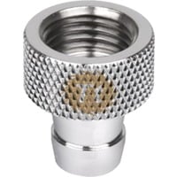 Thermaltake CL-W037-CU00SL-A parte e accessorio del sistema di raffreddamento del computer, Raffreddamento ad acqua cromo, Rame, Cromo, 21 mm, 17 g