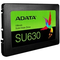 ADATA Ultimate SU630 1,92 TB 2.5" PCI Express 3.0 QLC 3D NAND, Disco a stato solido Nero, 1,92 TB, 2.5", 520 MB/s, 6 Gbit/s
