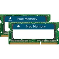 Corsair 16GB (2x8GB) DDR3L 1600MHz SO-DIMM memoria 16 GB, 2 x 8 GB, DDR3L, 1600 MHz, 204-pin SO-DIMM, Multicolore
