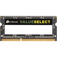 Corsair ValueSelect 4GB 1600MHz DDR3 SODIMM memoria 1 x 4 GB 4 GB, 1 x 4 GB, DDR3, 1600 MHz, 204-pin SO-DIMM
