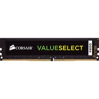 Corsair ValueSelect ValueSelect 8 GB, DDR4, 2666 MHz memoria 1 x 8 GB DDR4, 2666 MHz, 8 GB, 1 x 8 GB, DDR4, 2666 MHz, 288-pin DIMM, Nero