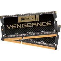 Corsair Vengeance CMSX64GX4M2A2666C18 memoria 64 GB 2 x 32 GB DDR4 2666 MHz Nero, 64 GB, 2 x 32 GB, DDR4, 2666 MHz, 260-pin SO-DIMM