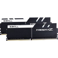 G.Skill 16GB DDR4-3200 memoria 2 x 8 GB 3200 MHz Nero/Bianco, 16 GB, 2 x 8 GB, DDR4, 3200 MHz, 288-pin DIMM, Nero, Bianco