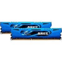 G.Skill 8GB PC3-12800 Kit memoria DDR3 1600 MHz blu, 8 GB, 2 x 4 GB, DDR3, 1600 MHz, 240-pin DIMM, Lite retail