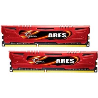 G.Skill Ares, 16GB (2x 8GB) DDR3 memoria 2 x 8 GB 2133 MHz 16GB (2x 8GB) DDR3, 16 GB, 2 x 8 GB, DDR3, 2133 MHz, 240-pin DIMM, Rosso
