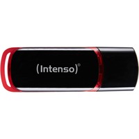 Intenso 64GB USB2.0 unità flash USB USB tipo A 2.0 Nero, Rosso Nero/Rosso, 64 GB, USB tipo A, 2.0, 28 MB/s, Cuffia, Nero, Rosso