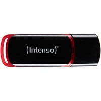 Intenso 8GB USB2.0 unità flash USB USB tipo A 2.0 Nero, Rosso Nero/Rosso, 8 GB, USB tipo A, 2.0, 28 MB/s, Cuffia, Nero, Rosso
