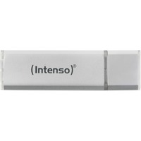 Intenso Alu Line unità flash USB 32 GB USB tipo A 2.0 Argento, Chiavetta USB argento, 32 GB, USB tipo A, 2.0, 28 MB/s, Cuffia, Argento