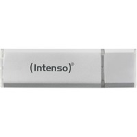 Intenso Ultra Line unità flash USB 128 GB USB tipo A 3.2 Gen 1 (3.1 Gen 1) Argento, Chiavetta USB argento, 128 GB, USB tipo A, 3.2 Gen 1 (3.1 Gen 1), 70 MB/s, Cuffia, Argento