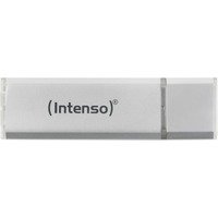 Intenso Ultra Line unità flash USB 16 GB USB tipo A 3.2 Gen 1 (3.1 Gen 1) Argento, Chiavetta USB argento, 16 GB, USB tipo A, 3.2 Gen 1 (3.1 Gen 1), 70 MB/s, Cuffia, Argento