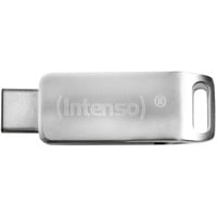 Intenso cMobile Line unità flash USB 32 GB USB Type-A / USB Type-C 3.2 Gen 1 (3.1 Gen 1) Argento, Chiavetta USB argento, 32 GB, USB Type-A / USB Type-C, 3.2 Gen 1 (3.1 Gen 1), 70 MB/s, Girevole, Argento
