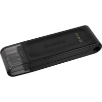 Image of DataTraveler 70 unità flash USB 64 GB USB tipo-C 3.2 Gen 1 (3.1 Gen 1) Nero