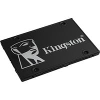 Kingston Drive SSD KC600 SATA3 2,5" 512G, Disco a stato solido Nero, 5" 512G, 512 GB, 2.5", 550 MB/s, 6 Gbit/s
