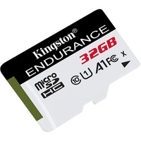 Kingston High Endurance 32 GB MicroSD UHS-I Classe 10, Scheda di memoria 32 GB, MicroSD, Classe 10, UHS-I, 95 MB/s, 30 MB/s
