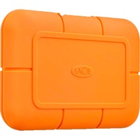 LaCie Rugged 500 GB Arancione, Disco a stato solido arancione , 500 GB, USB tipo-C, 3.2 Gen 2 (3.1 Gen 2), Arancione