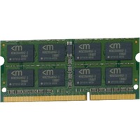 Mushkin 4GB 4GB DDR3 PC3-8500 memoria 1 x 4 GB 1066 MHz 4 GB, 1 x 4 GB, DDR3, 1066 MHz, 204-pin SO-DIMM, Lite retail