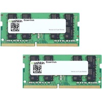 Mushkin Essentials memoria 64 GB 2 x 32 GB DDR4 3200 MHz 64 GB, 2 x 32 GB, DDR4, 3200 MHz