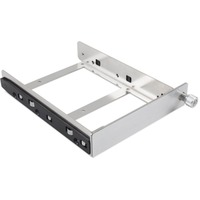 OWC OWCMEQX3TRAY parte del case del computer Universale Staffa di montaggio HDD, Laufwerkstrays argento, Universale, Staffa di montaggio HDD, Argento, Mercury Elite Pro Quad, ThunderBay 4, ThunderBay 6, ThunderBay 8 and ThunderBay Flex 8, 1 pz