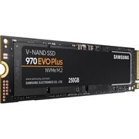 SAMSUNG 970 EVO Plus NVMe M.2 SSD 250 GB Nero, 250 GB, M.2, 3500 MB/s