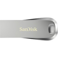 SanDisk Ultra Luxe unità flash USB 64 GB USB tipo A 3.2 Gen 1 (3.1 Gen 1) Argento, Chiavetta USB argento, 64 GB, USB tipo A, 3.2 Gen 1 (3.1 Gen 1), 150 MB/s, Senza coperchio, Argento