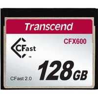 Transcend 128GB CFX600 CFast 2.0 MLC 128 GB, CFast 2.0, MLC, 512 MB/s, 160 MB/s, Nero