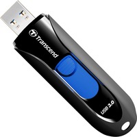 Transcend JetFlash 790 128GB unità flash USB USB tipo A 3.2 Gen 1 (3.1 Gen 1) Nero, Blu Nero/Blu, 128 GB, USB tipo A, 3.2 Gen 1 (3.1 Gen 1), Lamina di scorrimento, 4,9 g, Nero, Blu