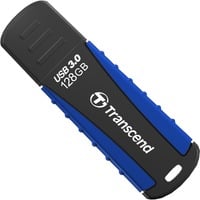 Transcend JetFlash 810 unità flash USB 128 GB USB tipo A 3.2 Gen 1 (3.1 Gen 1) Nero, Blu Nero/Blu, 128 GB, USB tipo A, 3.2 Gen 1 (3.1 Gen 1), Cuffia, 12,9 g, Nero, Blu