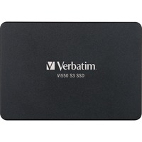 Verbatim Vi550 S3 SSD 256GB, Disco a stato solido Nero, 256 GB, 2.5", 560 MB/s, 6 Gbit/s