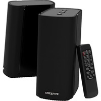 Creative T100 Range completo Nero Con cavo e senza cavo 20 W, Altoparlante PC Nero, Range completo, 2.0 canali, Con cavo e senza cavo, 20 W, 50 - 20000 Hz, Nero