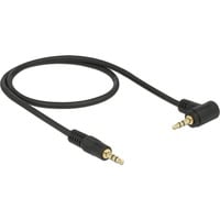 DeLOCK 3.5 mm, 1 m cavo audio 3.5mm Nero Nero, 1 m, 3.5mm, Maschio, 3.5mm, Maschio, 1 m, Nero