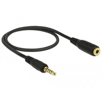 85700 cavo audio 0,5 m 3.5mm Nero