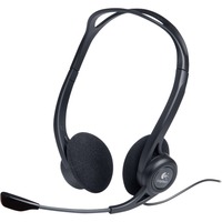 Logitech 960 Auricolare Cablato A Padiglione Musica e Chiamate USB tipo A Nero, Headset Nero, Cablato, 100 - 1000 Hz, Musica e Chiamate, 120 g, Auricolare, Nero, Vendita al dettaglio
