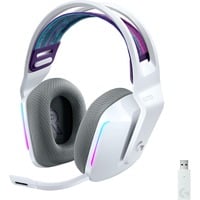 Logitech G733 Cuffia Padiglione auricolare Bianco bianco, Cuffia, Padiglione auricolare, Giocare, Bianco, Stereofonico, Manopola