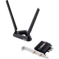 ASUS PCE-AX58BT Interno WLAN / Bluetooth 2402 Mbit/s Nero, Interno, Wireless, PCI Express, WLAN / Bluetooth, 2402 Mbit/s, Nero