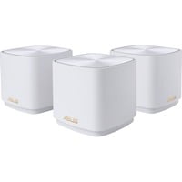 ASUS ZenWiFi AX Mini (XD4) Bianco 2, Router di rete bianco, Bianco, IEEE 802.11a, IEEE 802.11ac, IEEE 802.11ax, IEEE 802.11b, IEEE 802.11g, IEEE 802.11n, 256 MB, 110 - 240 V, 50 - 60 Hz, 90 mm