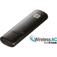 D-Link AC1200 WLAN 867 Mbit/s, Adattatore Wi-Fi Nero, Wireless, USB, WLAN, Wi-Fi 5 (802.11ac), 867 Mbit/s, Nero