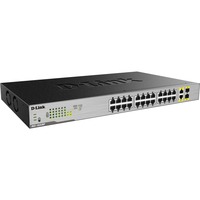 D-Link DGS-1026MP switch di rete Non gestito Gigabit Ethernet (10/100/1000) Supporto Power over Ethernet (PoE) Nero, Grigio Non gestito, Gigabit Ethernet (10/100/1000), Supporto Power over Ethernet (PoE), Montaggio rack