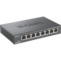 Image of DGS-108 switch di rete Non gestito L2 Gigabit Ethernet (10/100/1000) Nero