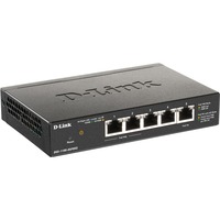 D-Link DGS-1100-05PDV2 switch di rete Gestito Gigabit Ethernet (10/100/1000) Supporto Power over Ethernet (PoE) Nero, Interruttore Gestito, Gigabit Ethernet (10/100/1000), Full duplex, Supporto Power over Ethernet (PoE)