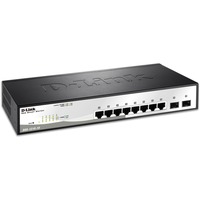 D-Link DGS-1210-10 switch di rete Gestito L2 Gigabit Ethernet (10/100/1000) 1U Nero, Grigio Gestito, L2, Gigabit Ethernet (10/100/1000), Full duplex, Montaggio rack, 1U
