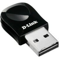 D-Link DWA-131 scheda di rete e adattatore 300 Mbit/s, Adattatore Wi-Fi Nero, Wireless, USB, 300 Mbit/s, Nero