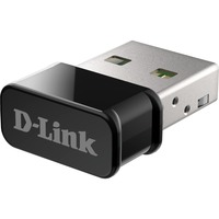 D-Link DWA-181 scheda di rete e adattatore WLAN Wireless, USB, WLAN, Wi-Fi 5 (802.11ac), Nero