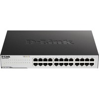 D-Link GO-SW-24G Non gestito L2 Gigabit Ethernet (10/100/1000) 1U Nero Nero, Non gestito, L2, Gigabit Ethernet (10/100/1000), Full duplex, Montaggio rack, 1U