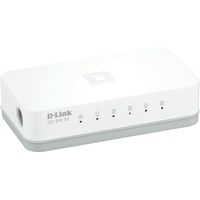 D-Link GO-SW-5E/E switch di rete Non gestito Fast Ethernet (10/100) Bianco bianco, Non gestito, Fast Ethernet (10/100), Full duplex